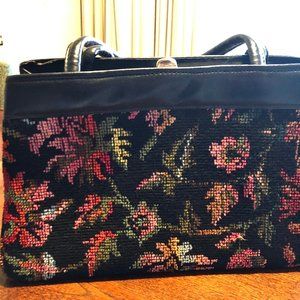Vintage Tapestry  Satchel